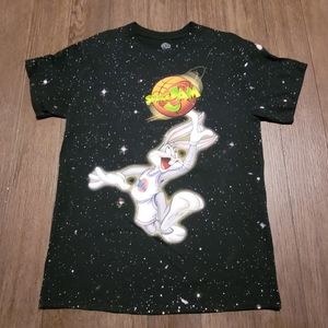 Space Jam Graphic Tee Men's Size M Bugs Bunny